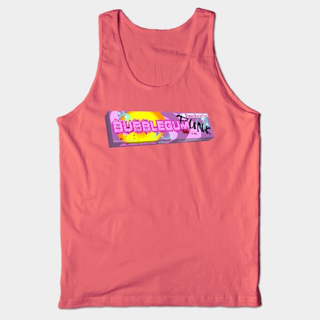 Bubblegum Punk Tank Top by roguebardmedia